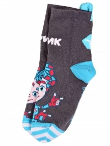 Детские носки ФИКСИКИ Conte kids, 22С-23СП, рис. 913, ТЕМНО-СЕРЫЕ