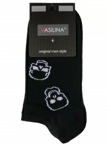 Мужские носки VASILINA, 7С4134, ЧЕРНЫЕ