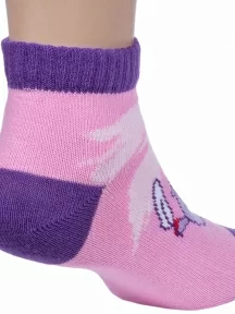 Детские короткие носки "Смешарики" Брестские (БЧК), 19С3094, рис. 246, РОЗОВЫЕ (2)