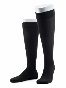 Мужские гольфы из мерсеризованного хлопка Sergio Di Calze (PINGONS), 19SC1, ЧЕРНЫЕ