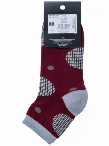 Женские носки "Носкофф" (АЛСУ), НЖ19, рис. 4220, ВИШНЕВЫЕ