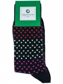 Комплект из 3 пар мужских носков Grinston socks (PINGONS), 3-18D123, 18D2, ЧЕРНЫЕ
