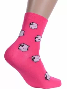 Детские носки Брестские (БЧК), 14С3081, рис. 1100 ФУКСИЯ