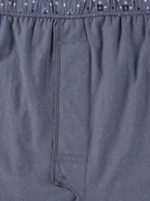 Мужские трусы-шорты из 100% хлопка Sergio Dallini, SG3305-2, СЕРЫЕ