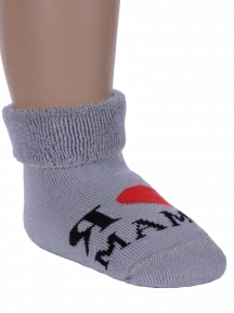 Детские махровые носки RuSocks (Орудьевский трикотаж), Д-111-01, СВЕТЛО-СЕРЫЕ