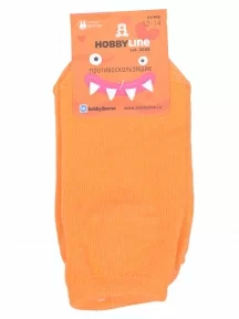 Детские противоскользящие носки Hobby Line ОРАНЖЕВЫЕ (Нду3500)