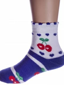 Набор для девочек из 10 пар махровых носков LORENZline, Л12-10, микс