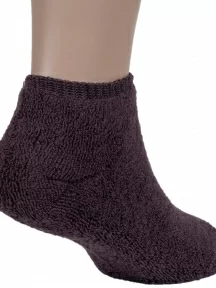 Комплект из 2 пар детских носков с наружной махрой ХОХ, 2-DZ-3R18, КОРИЧНЕВЫЕ