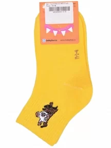 Детские спортивные носки Hobby Line, Ндх4366-03, ЖЕЛТЫЕ