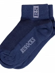 Детские носки с сеточкой RuSocks (Орудьевский трикотаж) ТЕМНО-ДЖИНСОВЫЕ (Д-36)