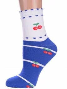 Детские махровые носки LORENZline, П3М, СИНИЕ