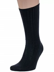 Мужские медицинские шерстяные носки Dr. Feet (PINGONS), 15DF4, ЧЕРНЫЕ