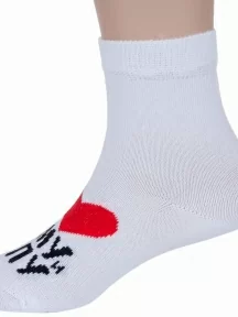 Детские носки RuSocks (Орудьевский трикотаж), Д-106/1, БЕЛЫЕ