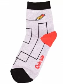 Детские носки Conte kids, 5С-11СП, рис. 397, СВЕТЛО-СЕРЫЕ