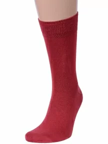 Мужские носки MSCLUB, ПН-01Э, ВИННЫЕ