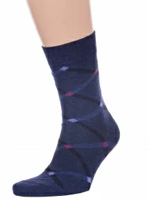 Мужские носки Брестские (БЧК), 15с2125, рис. 507, ТЕМНО-СИНИЕ МЕЛАНЖ