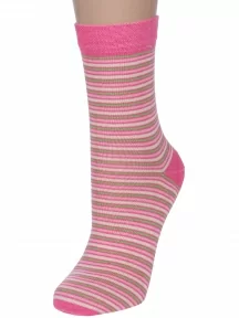 Женские носки VASILINA, 0С8227, МАЛИНОВЫЕ