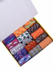 Набор из 15 пар женских носков Flappers Peppers, 15-1МБ19Ж-1, микс