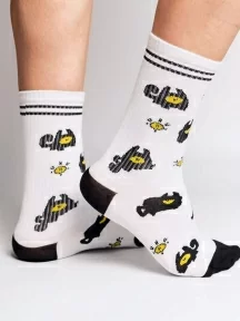 Носки unisex St. Friday Socks, contest22-1305-02/19, "Циклопический кляксохвост"