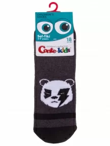 Детские махровые носки Conte kids, 21С-13СП, рис. 597, ТЕМНО-СЕРЫЕ