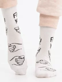 Носки unisex St. Friday Socks, 162-2/19, "Фига"