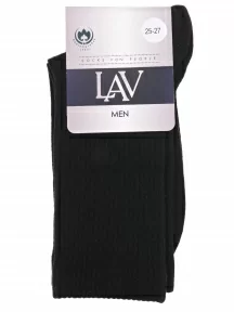 Мужские спортивные носки "Борисоглебский трикотаж", 4С305, ЧЕРНЫЕ