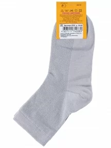 Детские носки с сеточкой LORENZline, Л32М, СЕРЫЕ