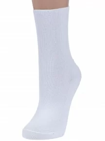 Женские медицинские носки Dr. Feet (PINGONS), 15DF6, БЕЛЫЕ