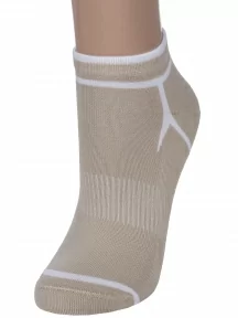 Женские носки с махровым следом LORENZline, С24М, БЕЖЕВЫЕ