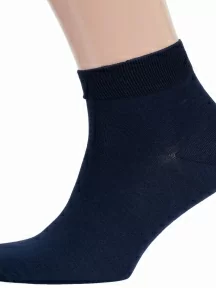 Мужские укороченные носки RuSocks (Орудьевский трикотаж), М-1125, ТЕМНО-СИНИЕ