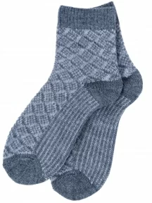 Детские полушерстяные носки RuSocks (Орудьевский трикотаж), Д-382, СЕРЫЕ, рис. 3