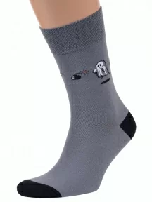 Мужские носки MSCLUB №М45, nm-511, СЕРЫЕ