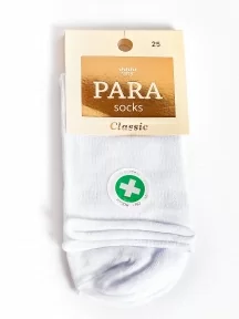 Женские носки с ослабленной резинкой PARA socks, L1D19, БЕЛЫЕ