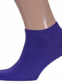 Мужские короткие спортивные носки ХОХ, SPM-180, ФИОЛЕТОВЫЕ
