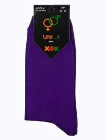 Носки unisex ХОХ, X-3R15, ФИОЛЕТОВЫЕ