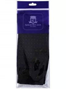 Мужские носки из мерсеризованного хлопка Sergio Di Calze (PINGONS), 18SC1, ЧЕРНО-СЕРЫЕ