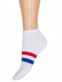 Детские короткие носки ХОХ, SPD-16, БЕЛЫЕ