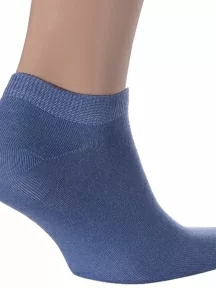 Мужские короткие спортивные носки ХОХ, SPM-180, ДЖИНСОВЫЕ