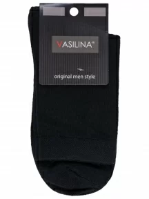 Мужские носки VASILINA, 0С3467, ЧЕРНЫЕ