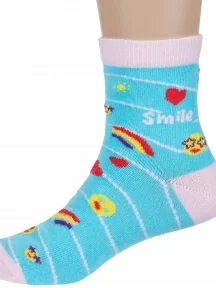Детские носки "Борисоглебский трикотаж", 8С230, ГОЛУБЫЕ