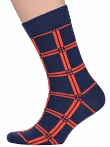 Мужские носки "Нева-Сокс" №НС07, М4, ТЕМНО-СИНИЕ