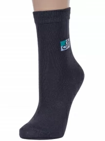 Комплект из 5 пар детских носков Гамма, 5-С475, ТЕМНО-СЕРЫЕ