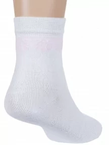 Детские бамбуковые носки "Борисоглебский трикотаж", 8С938, БЕЛЫЕ