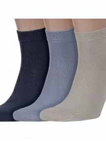 Комплект из 3 пар мужских носков Брестские (БЧК), 3-14С2124, микс 1