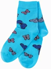 Детские носки Брестские (БЧК), 14С3081, рис. 238, ЛАЗУРНЫЕ