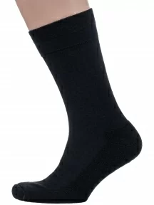 Комплект из 2 пар мужских термоносков с махровым следом Sergio Di Calze (PINGONS), 2-19SC4, ЧЕРНЫЕ