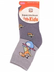 Детские махровые носки Брестские (БЧК), 14С3060, рис. 825, СЕРЫЕ