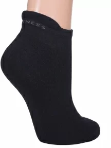Женские носки с махровым следом LORENZline, С7М, ЧЕРНЫЕ