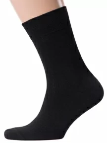 Набор из 5 пар мужских носков MSCLUB №М00, МС-ПН-01-5, черные в коробке NosMag