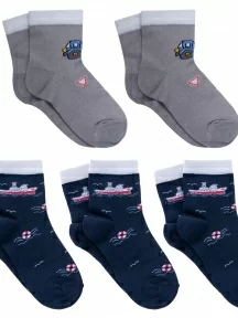 Комплект из 5 пар детских носков LORENZLine, 5-Л87, микс 6